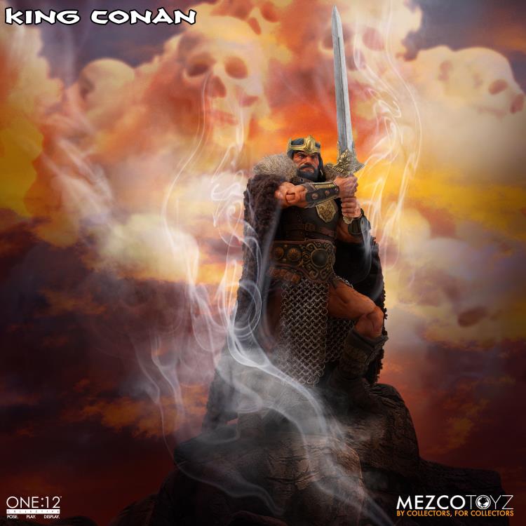 Pedido Figura King Conan - One:12 Collective marca Mezco Toyz 76803 escala pequeña 1/12 - Image 12