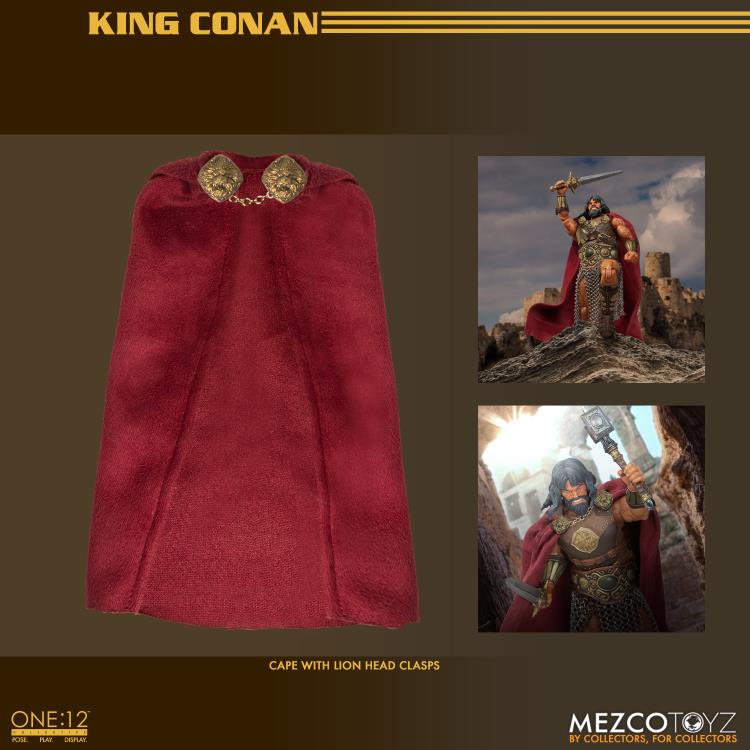 Pedido Figura King Conan - One:12 Collective marca Mezco Toyz 76803 escala pequeña 1/12 - Image 14