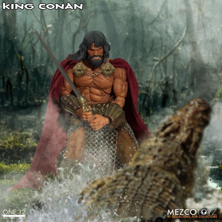 Pedido Figura King Conan - One:12 Collective marca Mezco Toyz 76803 escala pequeña 1/12 - Image 4