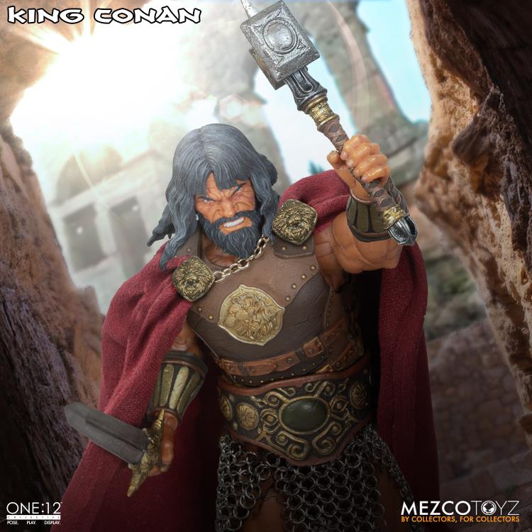 Pedido Figura King Conan - One:12 Collective marca Mezco Toyz 76803 escala pequeña 1/12 - Image 5