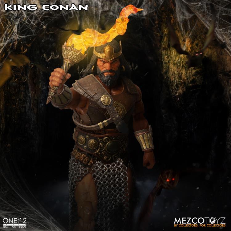 Pedido Figura King Conan - One:12 Collective marca Mezco Toyz 76803 escala pequeña 1/12 - Image 6