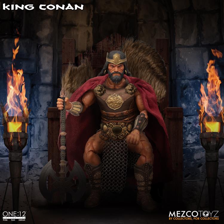 Pedido Figura King Conan - One:12 Collective marca Mezco Toyz 76803 escala pequeña 1/12 - Image 8