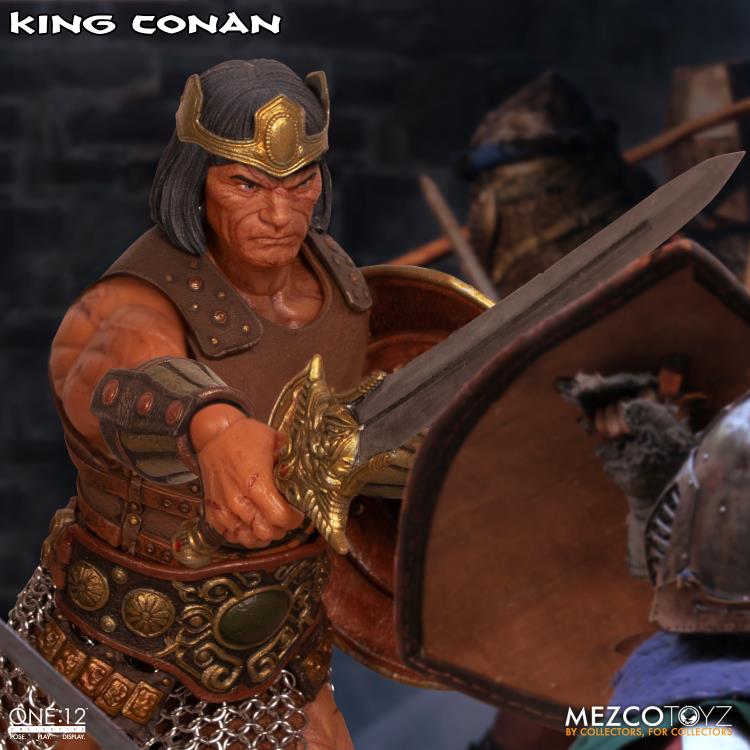 Pedido Figura King Conan - One:12 Collective marca Mezco Toyz 76803 escala pequeña 1/12 - Image 9