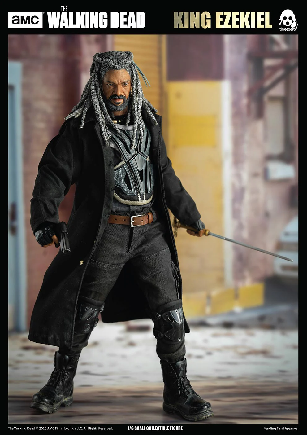 Pedido Figura King Ezekiel - The Walking Dead marca Threezero 3Z0090 escala 1/6 - Image 8