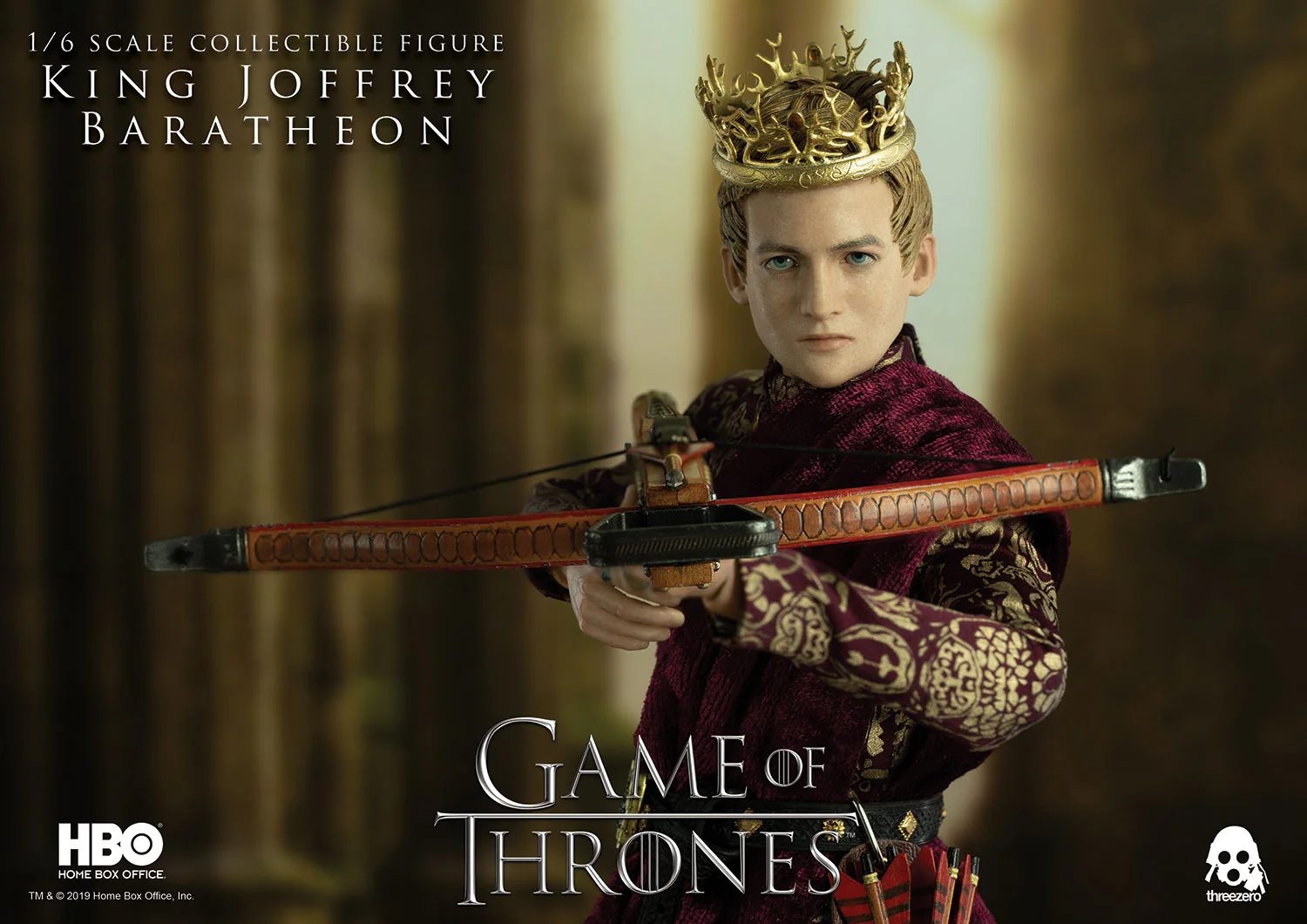 Pedido Figura King Joffrey Baratheon (Deluxe version) - Game of Thrones marca Threezero 3Z0070DV escala 1/6 - Image 4