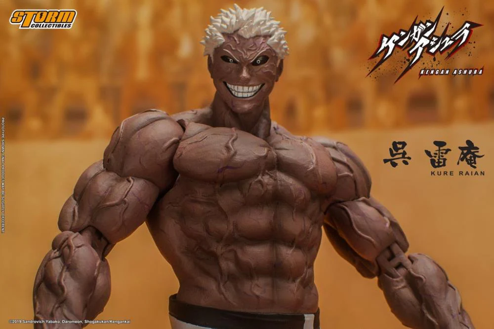 Pedido Figura Kure Raian - Kengan Ashura marca Storm Collectibles SYKA02 escala 1/12 - Image 10