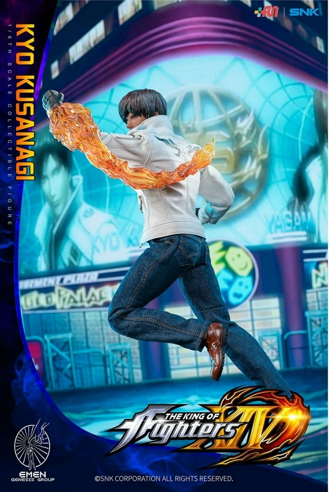 Pedido Figura Kyo Kusanagi - SNK King of Fighters XIV marca Emen Genesis Group KOF-KY01 escala 1/6 - Image 4