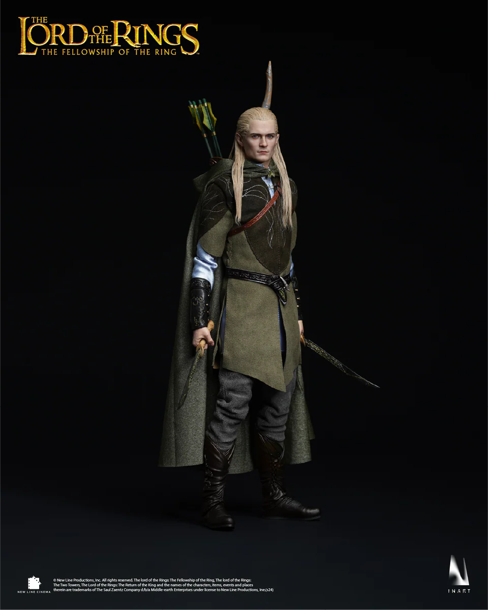 Pedido Figura LEGOLAS (Cabello enraizado) - The Lord of the Rings marca Inart A014 escala 1/6 - Image 11