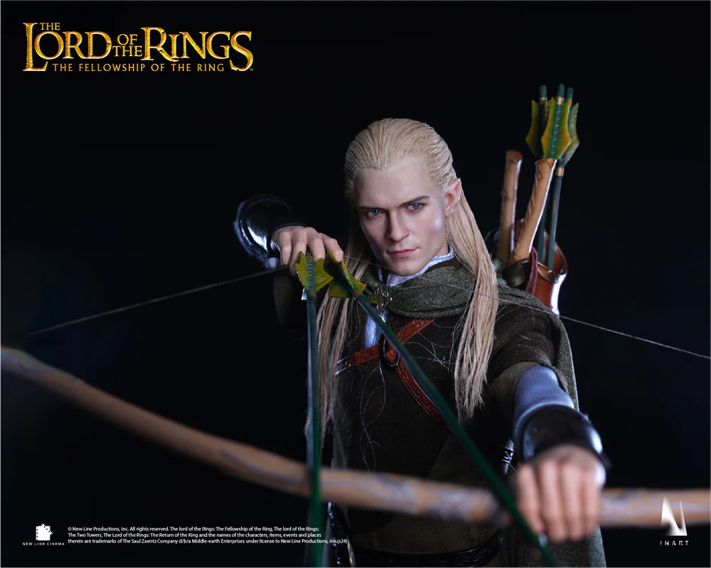 Pedido Figura LEGOLAS (Cabello enraizado) - The Lord of the Rings marca Inart A014 escala 1/6 - Image 12