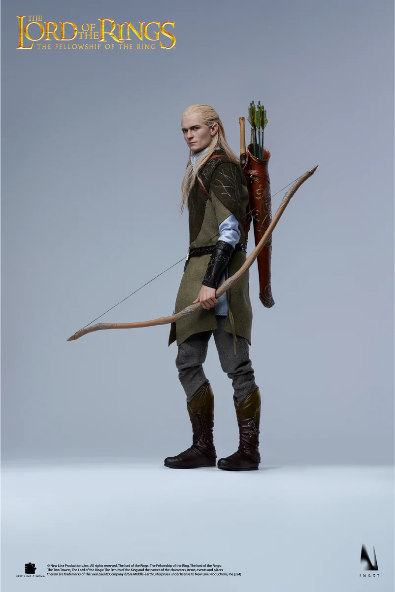 Pedido Figura LEGOLAS (Cabello enraizado) - The Lord of the Rings marca Inart A014 escala 1/6 - Image 14