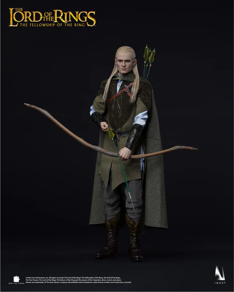 Pedido Figura LEGOLAS (Cabello enraizado) - The Lord of the Rings marca Inart A014 escala 1/6 - Image 16