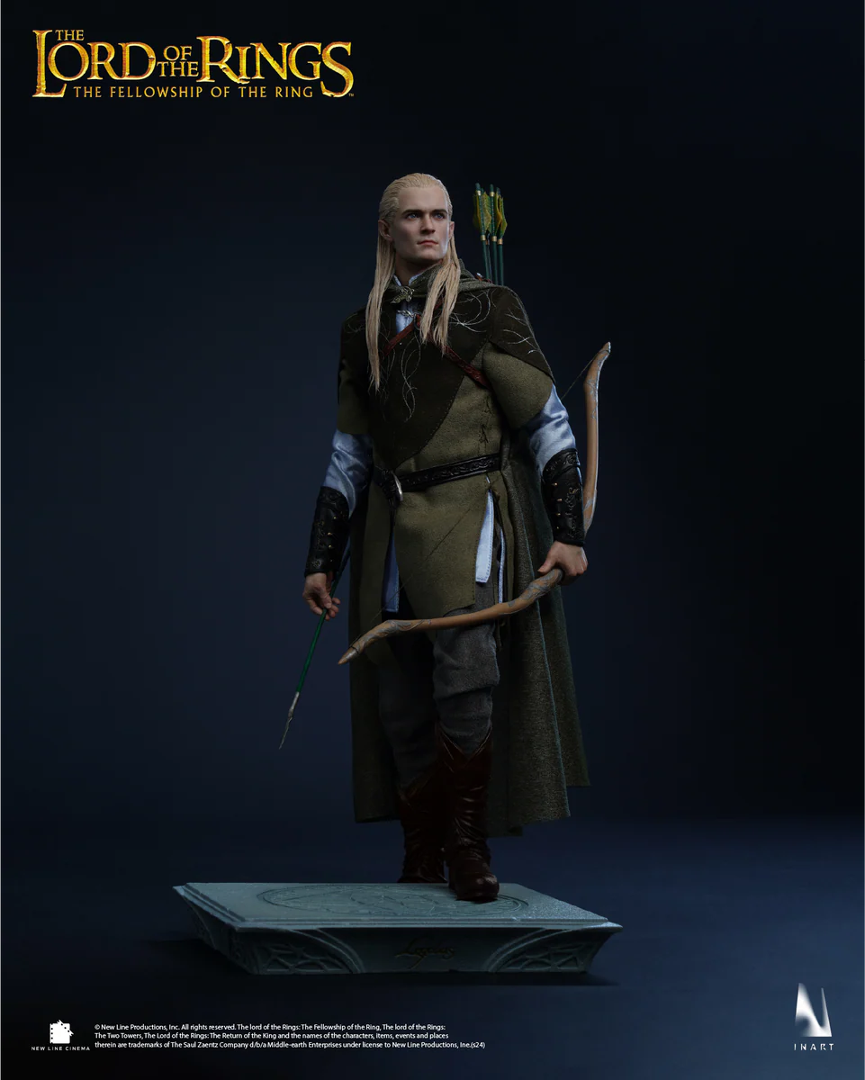Pedido Figura LEGOLAS (Cabello enraizado) - The Lord of the Rings marca Inart A014 escala 1/6 - Image 18