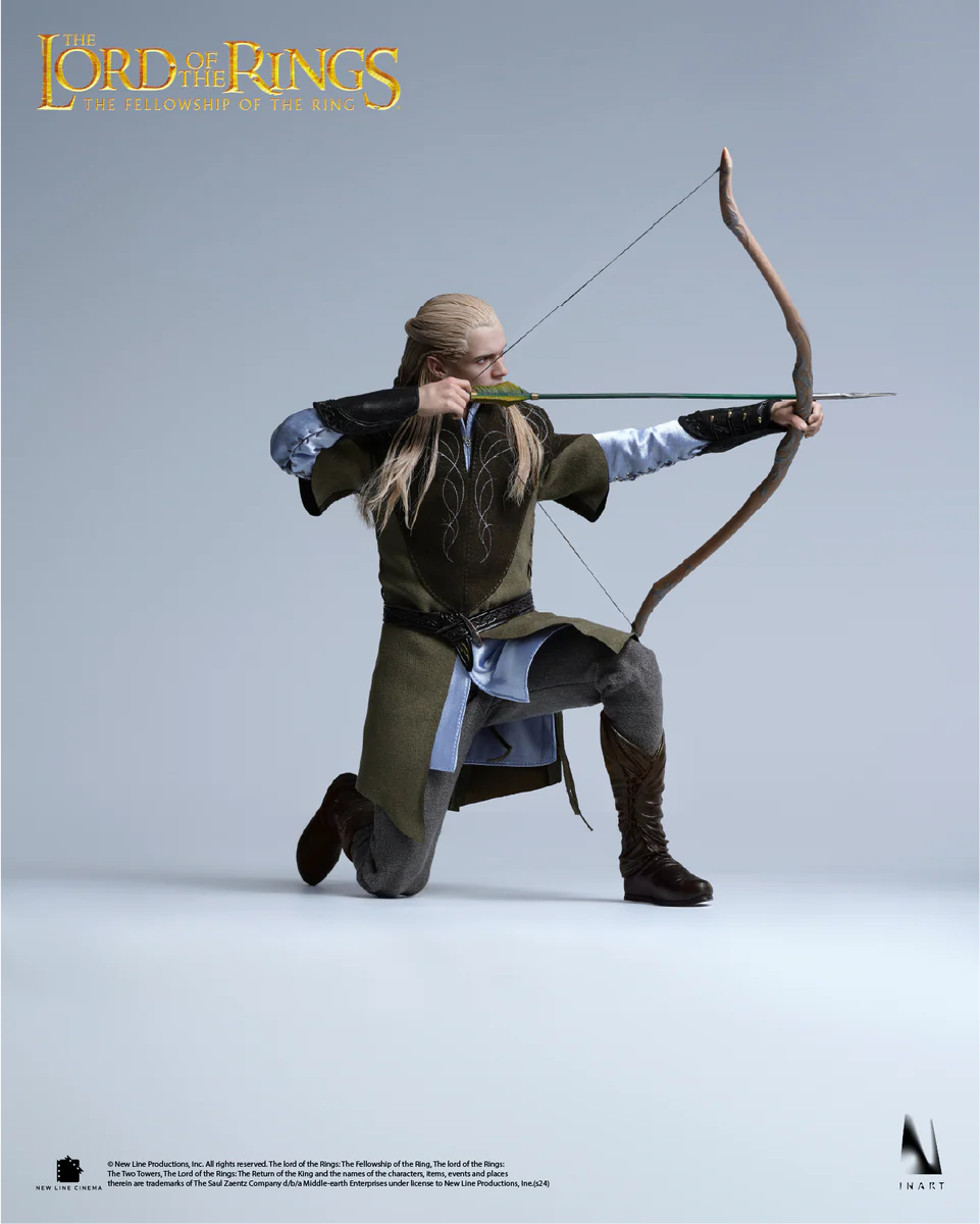 Pedido Figura LEGOLAS (Cabello enraizado) - The Lord of the Rings marca Inart A014 escala 1/6 - Image 19