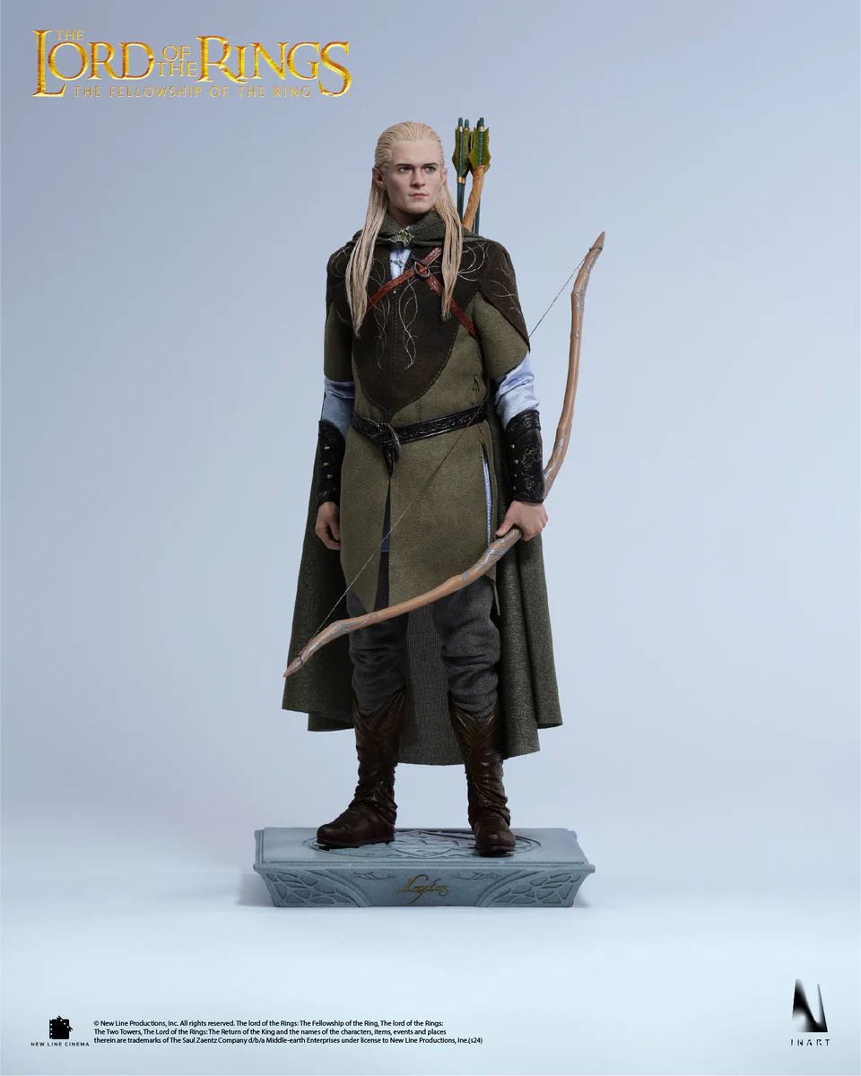 Pedido Figura LEGOLAS (Cabello enraizado) - The Lord of the Rings marca Inart A014 escala 1/6 - Image 20