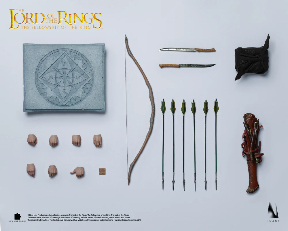 Pedido Figura LEGOLAS (Cabello enraizado) - The Lord of the Rings marca Inart A014 escala 1/6 - Image 27