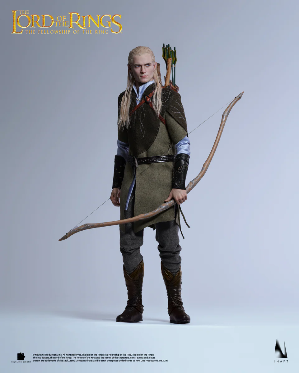 Pedido Figura LEGOLAS (Cabello enraizado) - The Lord of the Rings marca Inart A014 escala 1/6 - Image 3