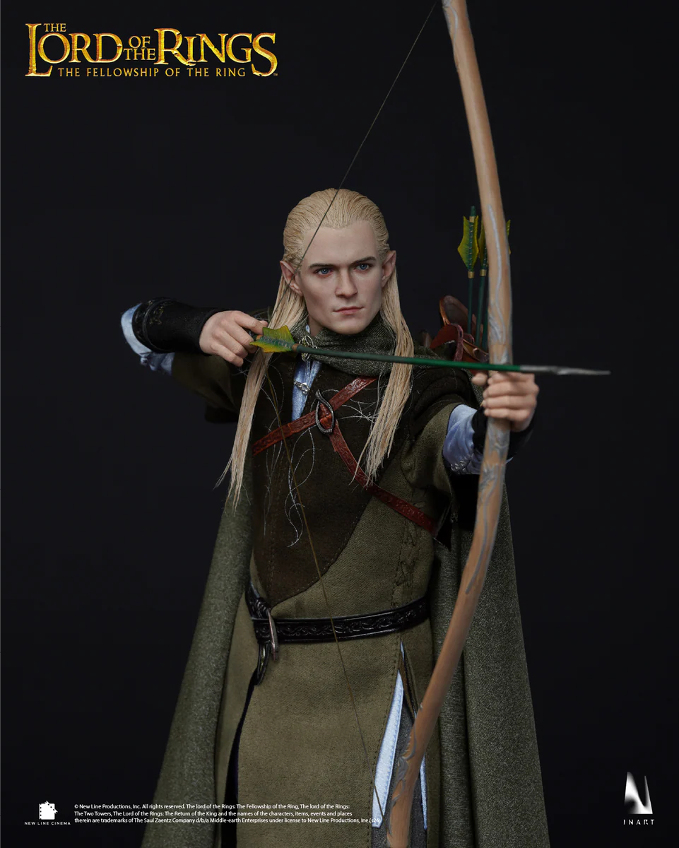 Pedido Figura LEGOLAS (Cabello enraizado) - The Lord of the Rings marca Inart A014 escala 1/6 - Image 4