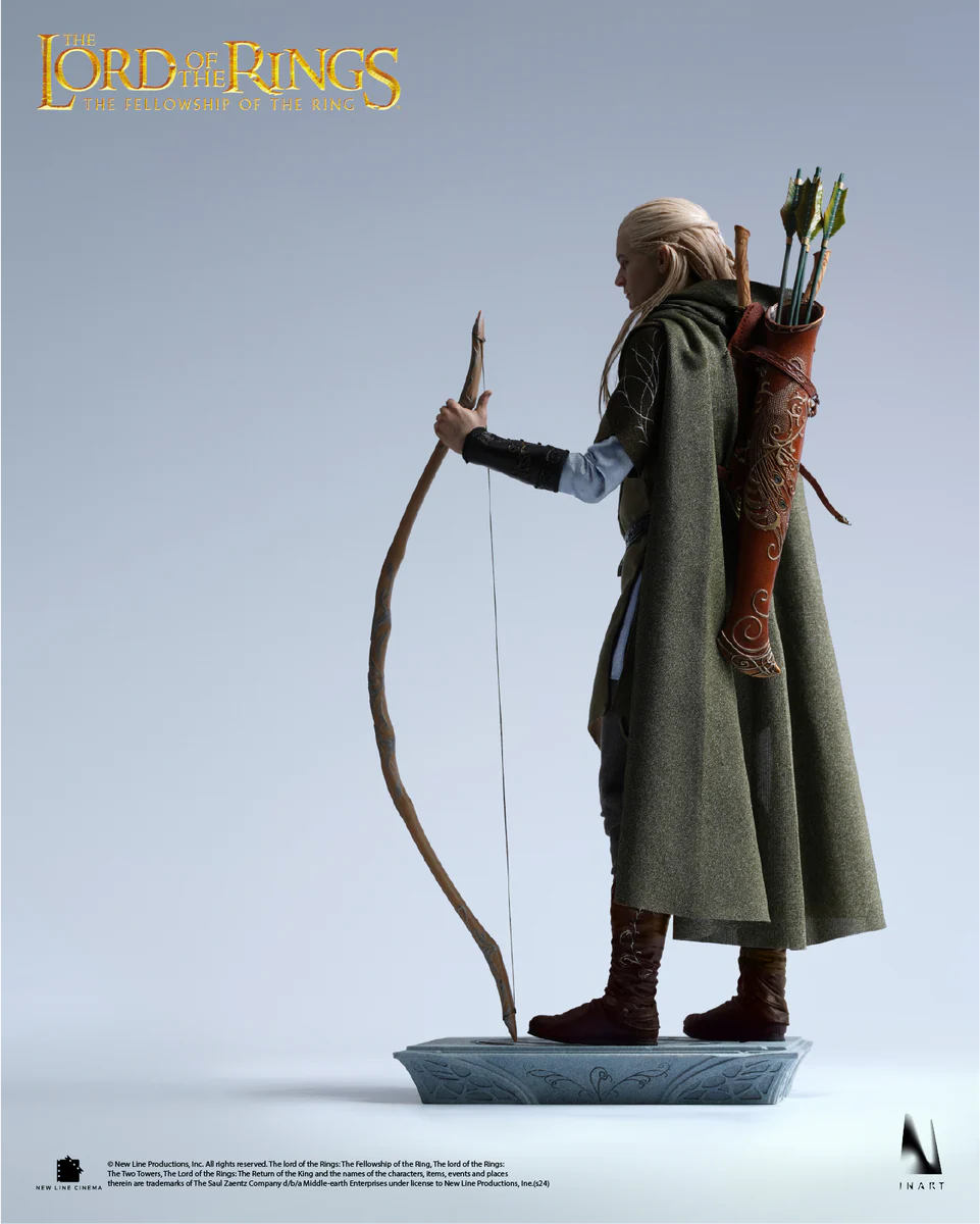 Pedido Figura LEGOLAS (Cabello enraizado) - The Lord of the Rings marca Inart A014 escala 1/6 - Image 5