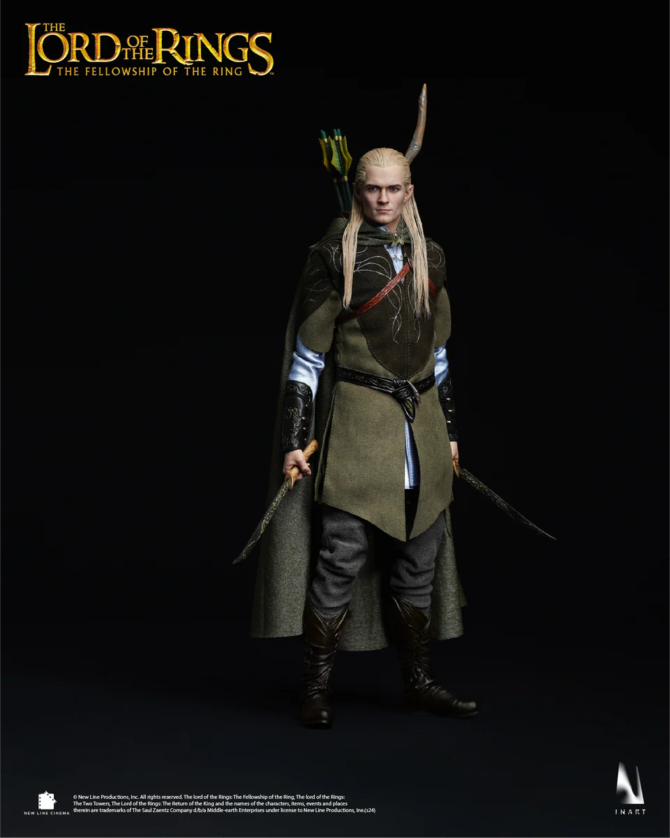 Pedido Figura LEGOLAS (Cabello enraizado) - The Lord of the Rings marca Inart A014 escala 1/6 - Image 8