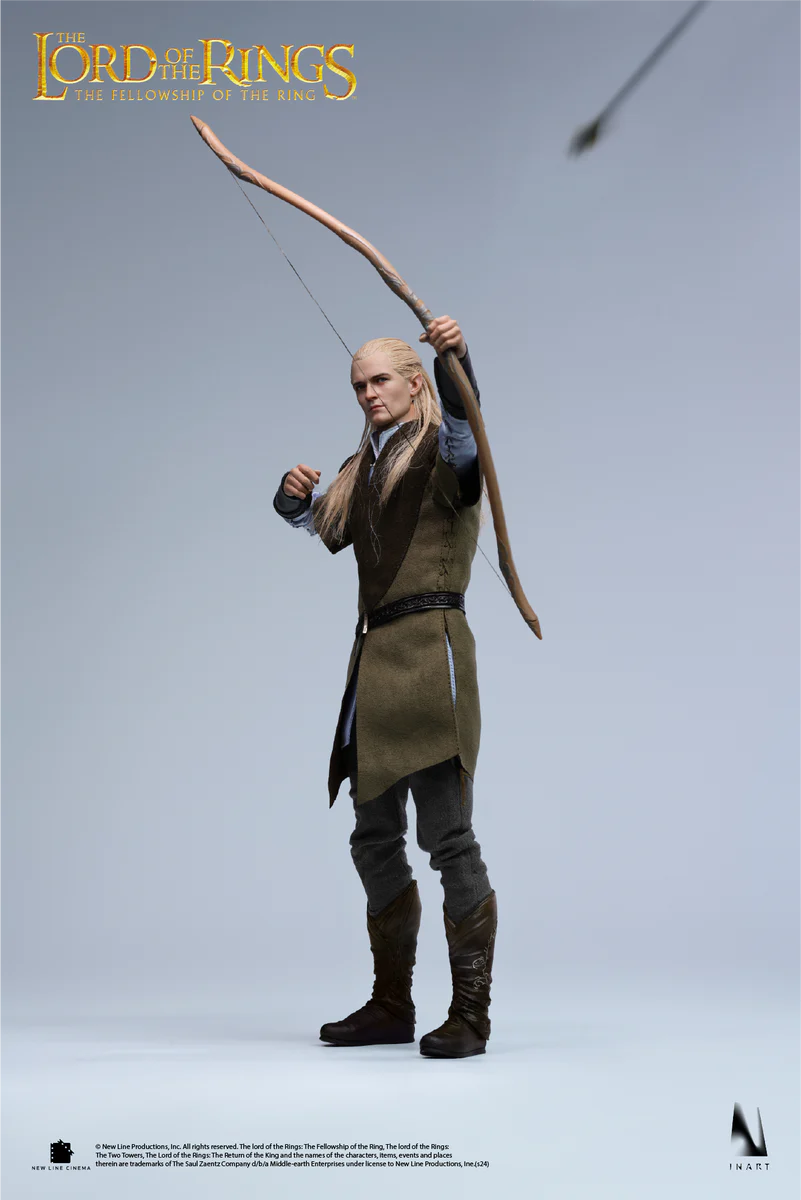 Pedido Figura LEGOLAS (Cabello enraizado) - The Lord of the Rings marca Inart A014 escala 1/6 - Image 9