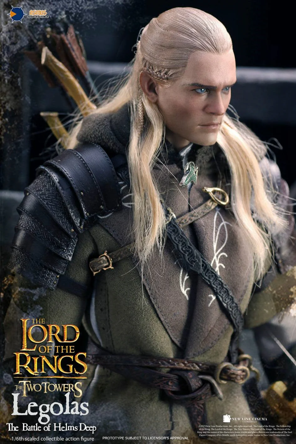 Pedido Figura Legolas "The Battle of Helms Deep" - The Lord of the Rings marca Asmus Toys LOTR029 escala 1/6 - Image 10