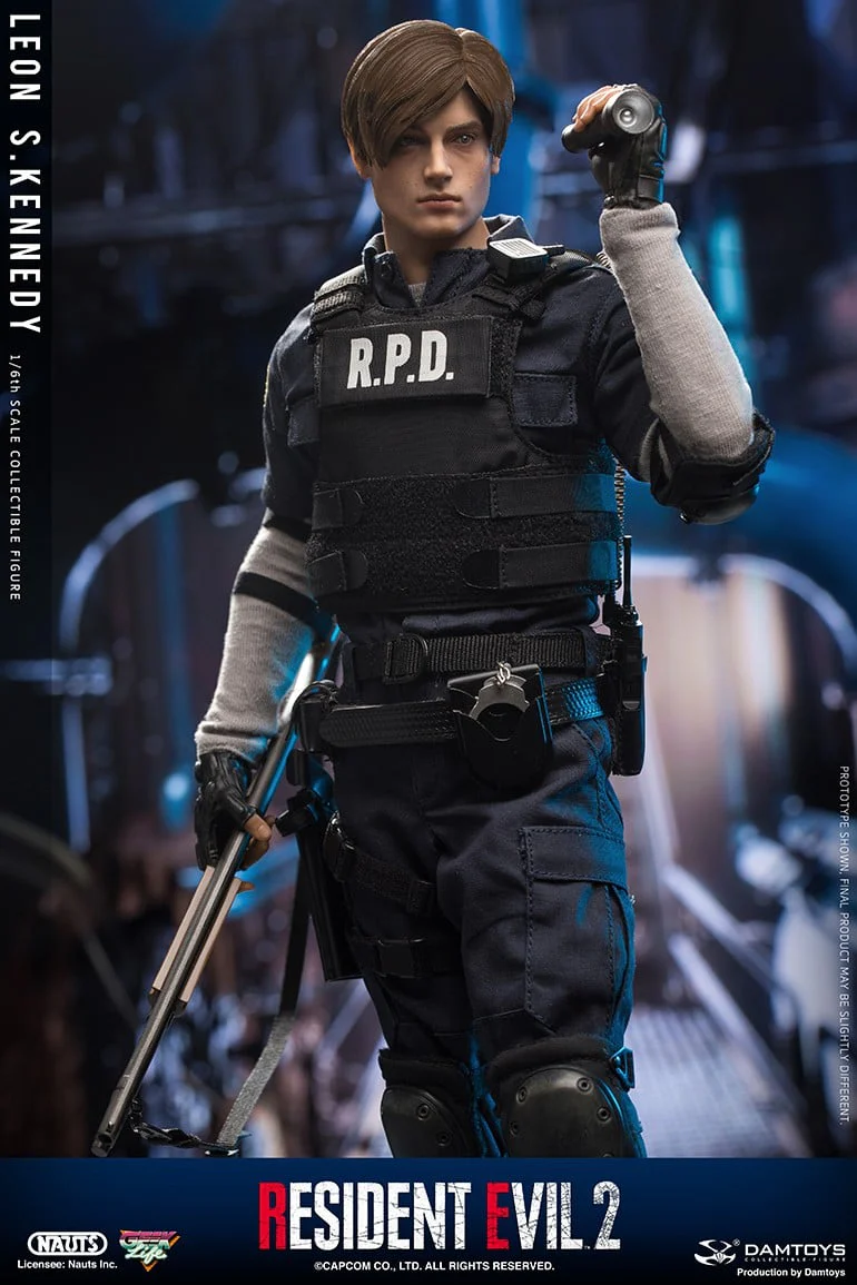 Pedido Figura Leon S. Kennedy de Resident Evil 2 marca Damtoys DMS030 escala 1/6 - Image 28