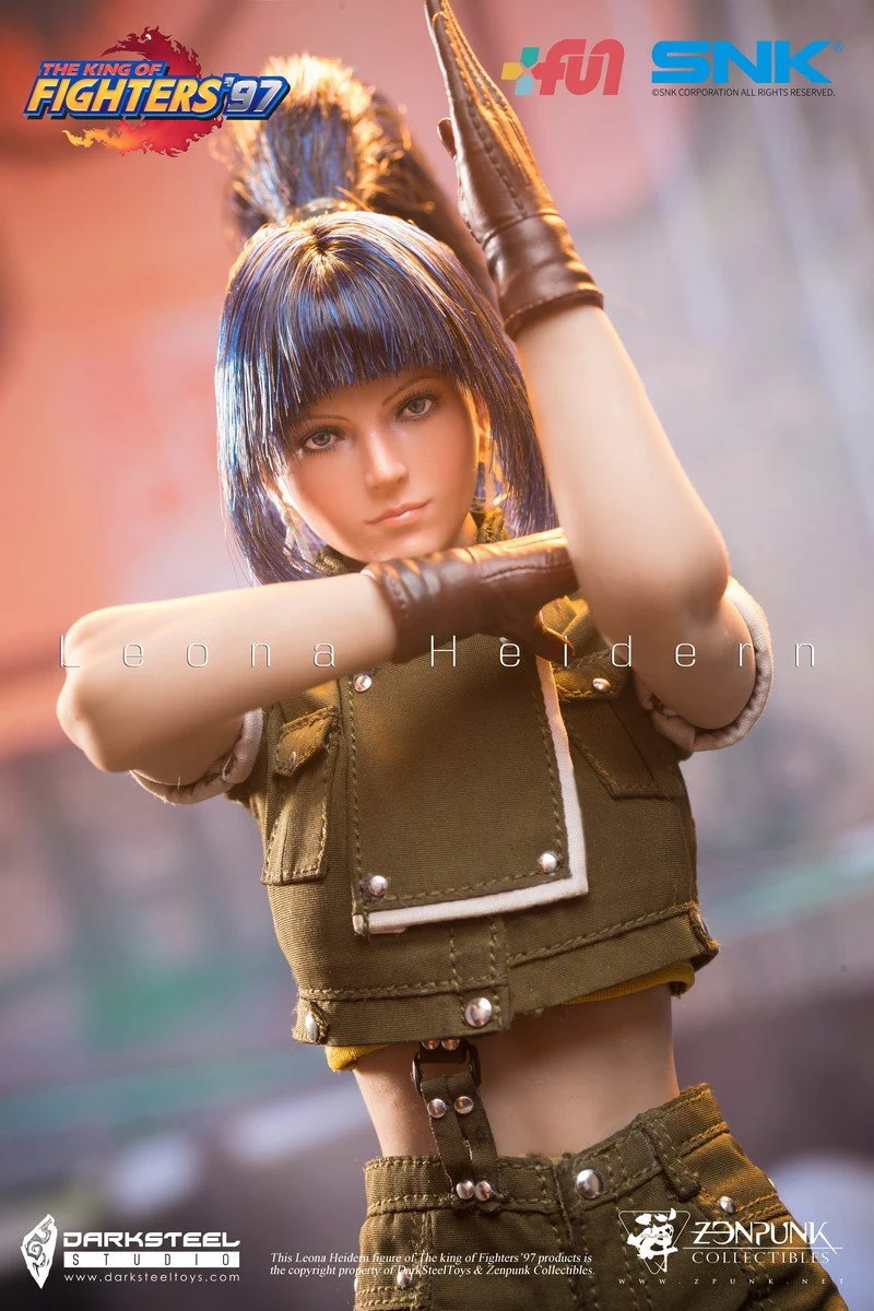 Pedido Figura Leona Heidern - SNK The King of Fighters 97 marca Darksteel Toys x ZenPunk DSA-001 escala 1/6 (BACK ORDER) - Image 10