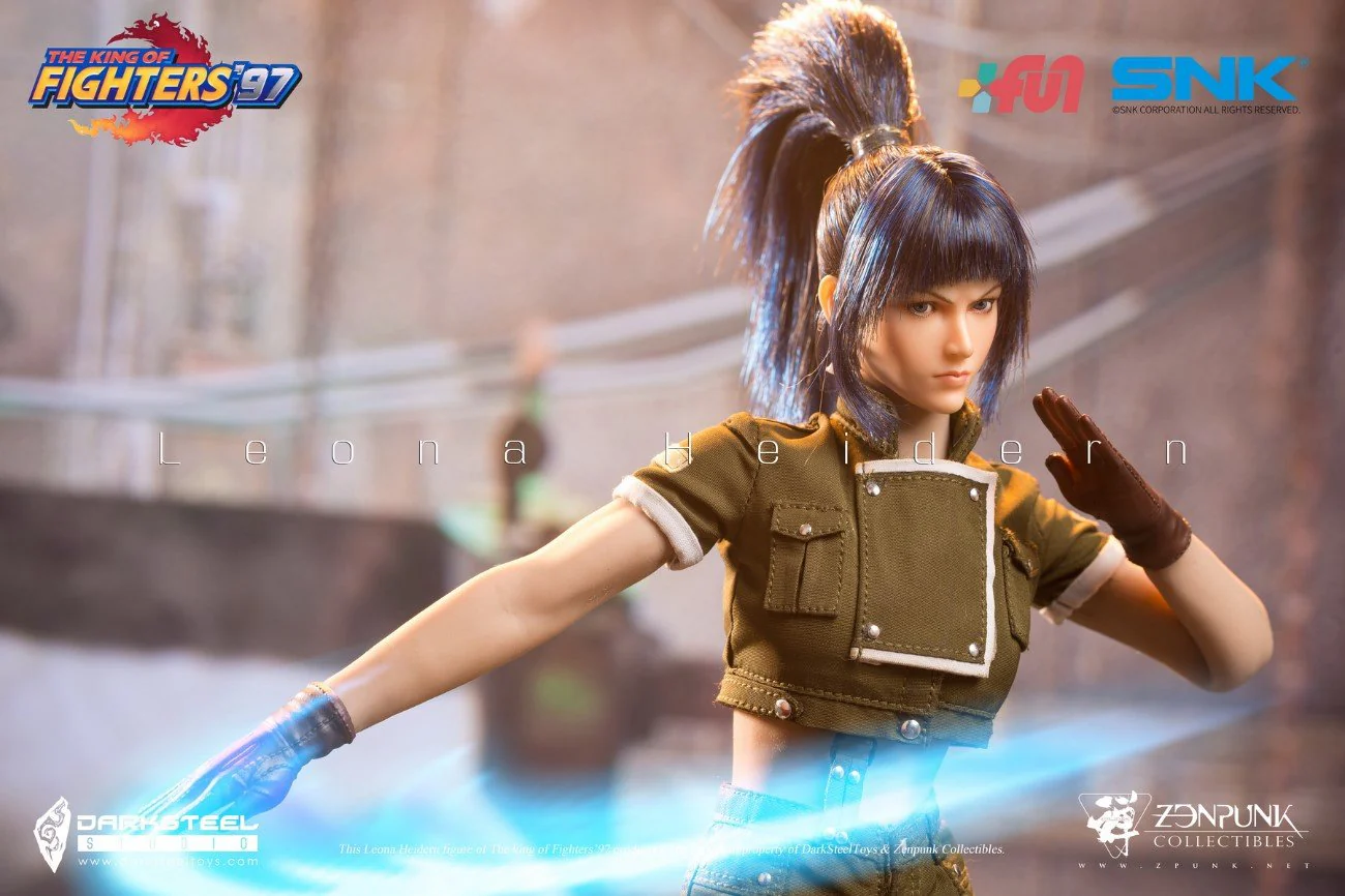 Pedido Figura Leona Heidern - SNK The King of Fighters 97 marca Darksteel Toys x ZenPunk DSA-001 escala 1/6 (BACK ORDER) - Image 11