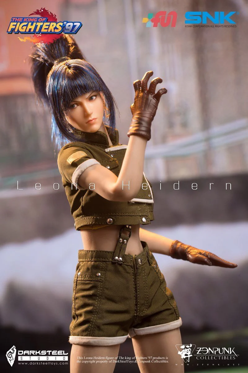 Pedido Figura Leona Heidern - SNK The King of Fighters 97 marca Darksteel Toys x ZenPunk DSA-001 escala 1/6 (BACK ORDER) - Image 12
