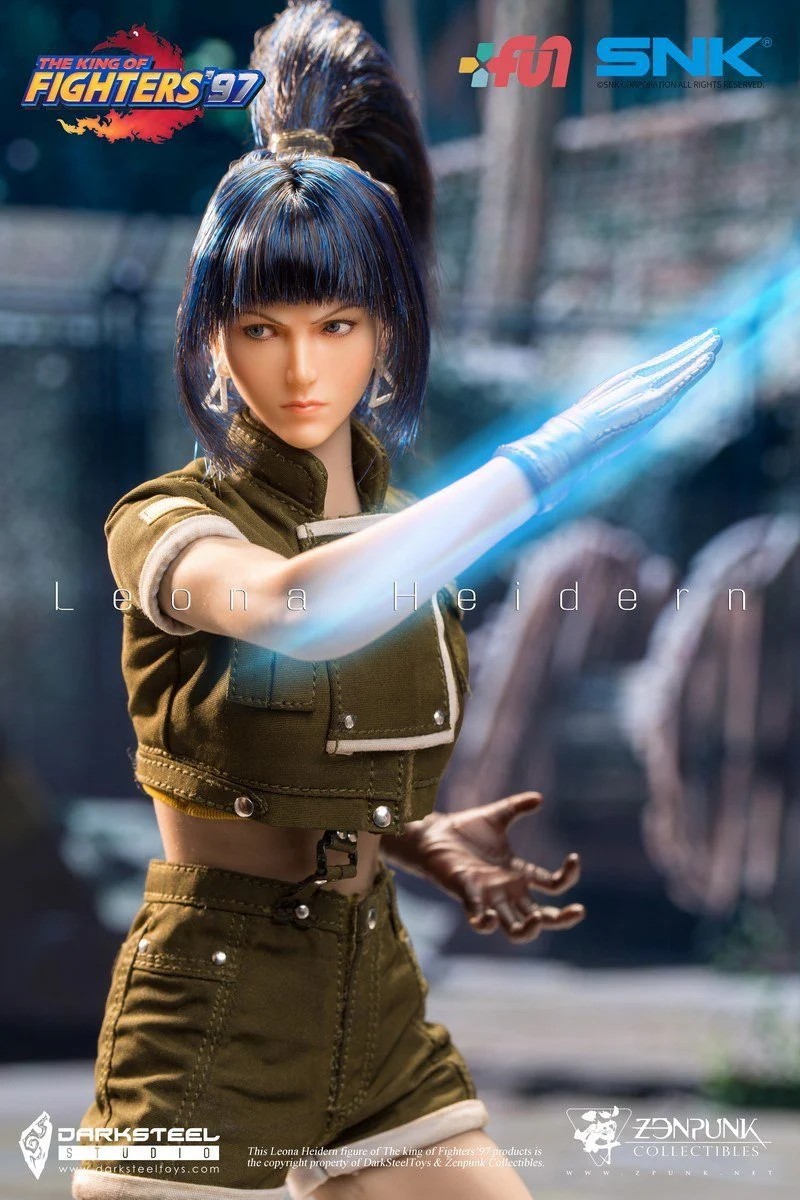 Pedido Figura Leona Heidern - SNK The King of Fighters 97 marca Darksteel Toys x ZenPunk DSA-001 escala 1/6 (BACK ORDER) - Image 13