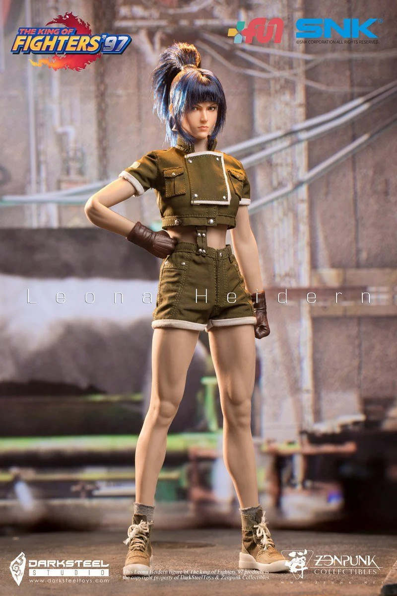 Pedido Figura Leona Heidern - SNK The King of Fighters 97 marca Darksteel Toys x ZenPunk DSA-001 escala 1/6 (BACK ORDER) - Image 14