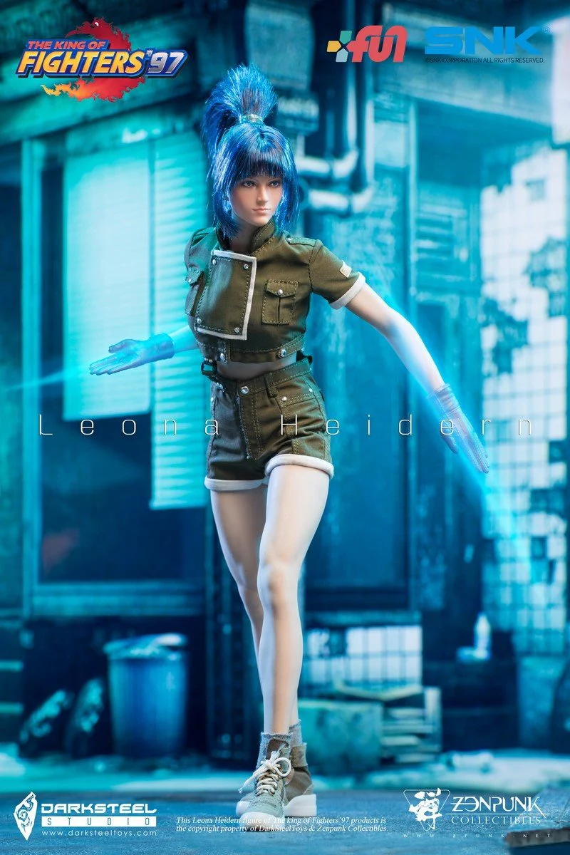 Pedido Figura Leona Heidern - SNK The King of Fighters 97 marca Darksteel Toys x ZenPunk DSA-001 escala 1/6 (BACK ORDER) - Image 17