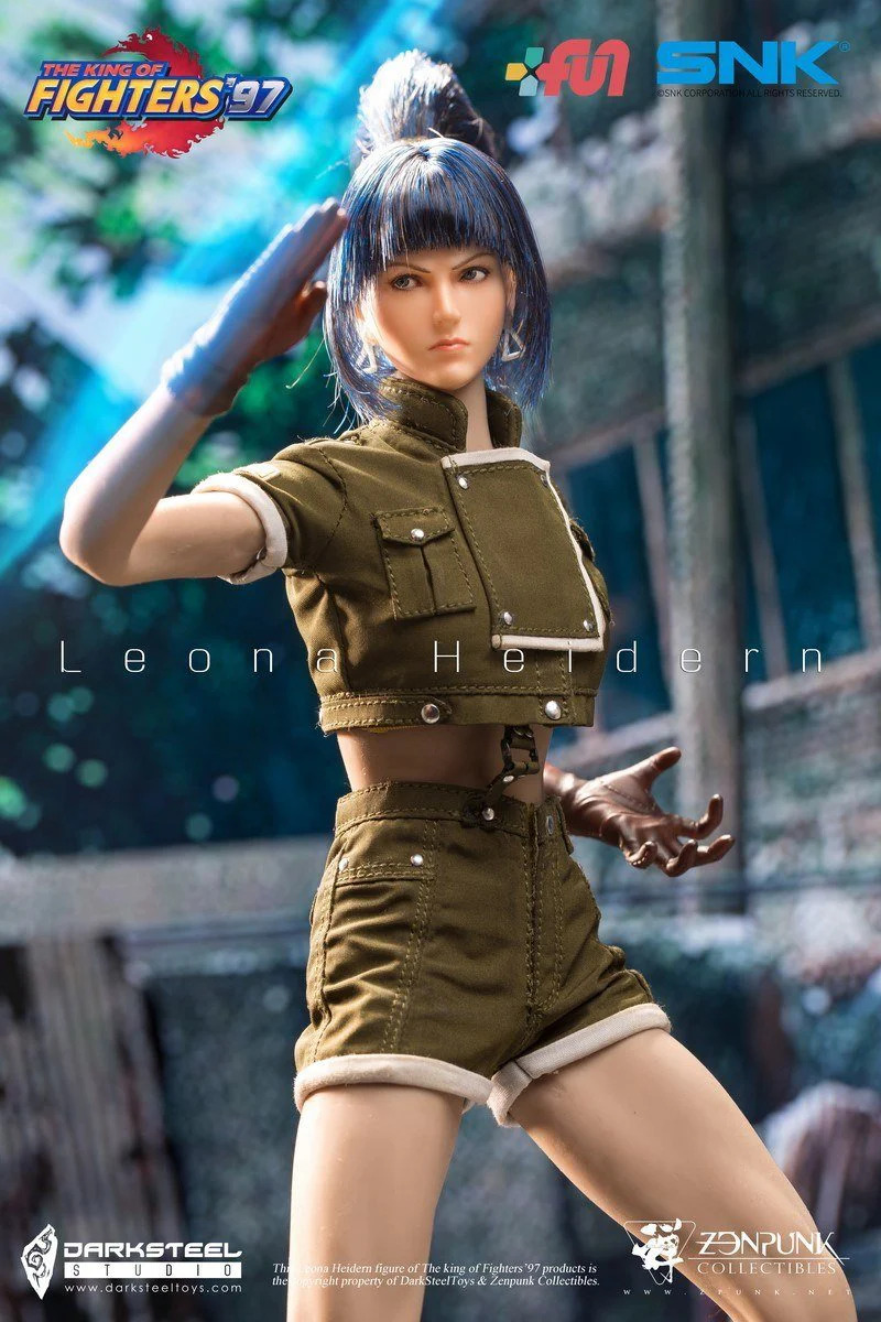 Pedido Figura Leona Heidern - SNK The King of Fighters 97 marca Darksteel Toys x ZenPunk DSA-001 escala 1/6 (BACK ORDER) - Image 18