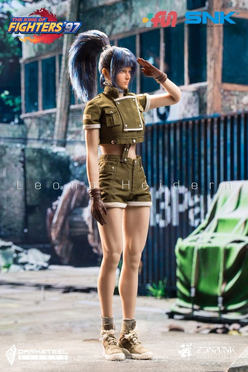 Pedido Figura Leona Heidern - SNK The King of Fighters 97 marca Darksteel Toys x ZenPunk DSA-001 escala 1/6 (BACK ORDER) - Image 2