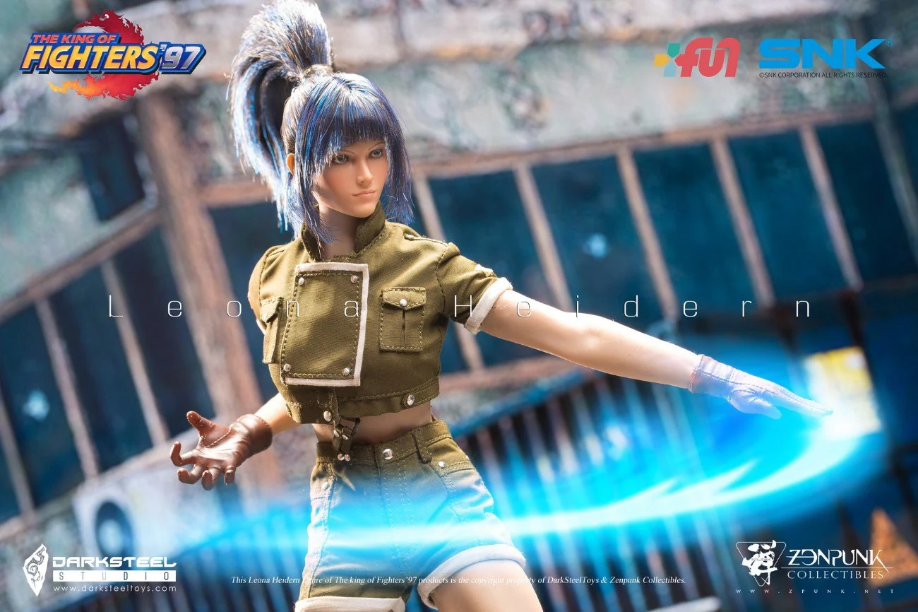 Pedido Figura Leona Heidern - SNK The King of Fighters 97 marca Darksteel Toys x ZenPunk DSA-001 escala 1/6 (BACK ORDER) - Image 20