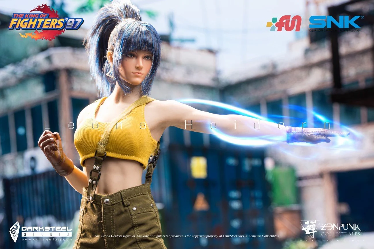 Pedido Figura Leona Heidern - SNK The King of Fighters 97 marca Darksteel Toys x ZenPunk DSA-001 escala 1/6 (BACK ORDER) - Image 4
