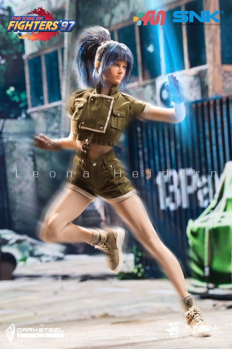 Pedido Figura Leona Heidern - SNK The King of Fighters 97 marca Darksteel Toys x ZenPunk DSA-001 escala 1/6 (BACK ORDER) - Image 5