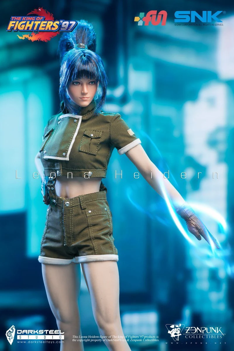 Pedido Figura Leona Heidern - SNK The King of Fighters 97 marca Darksteel Toys x ZenPunk DSA-001 escala 1/6 (BACK ORDER) - Image 6