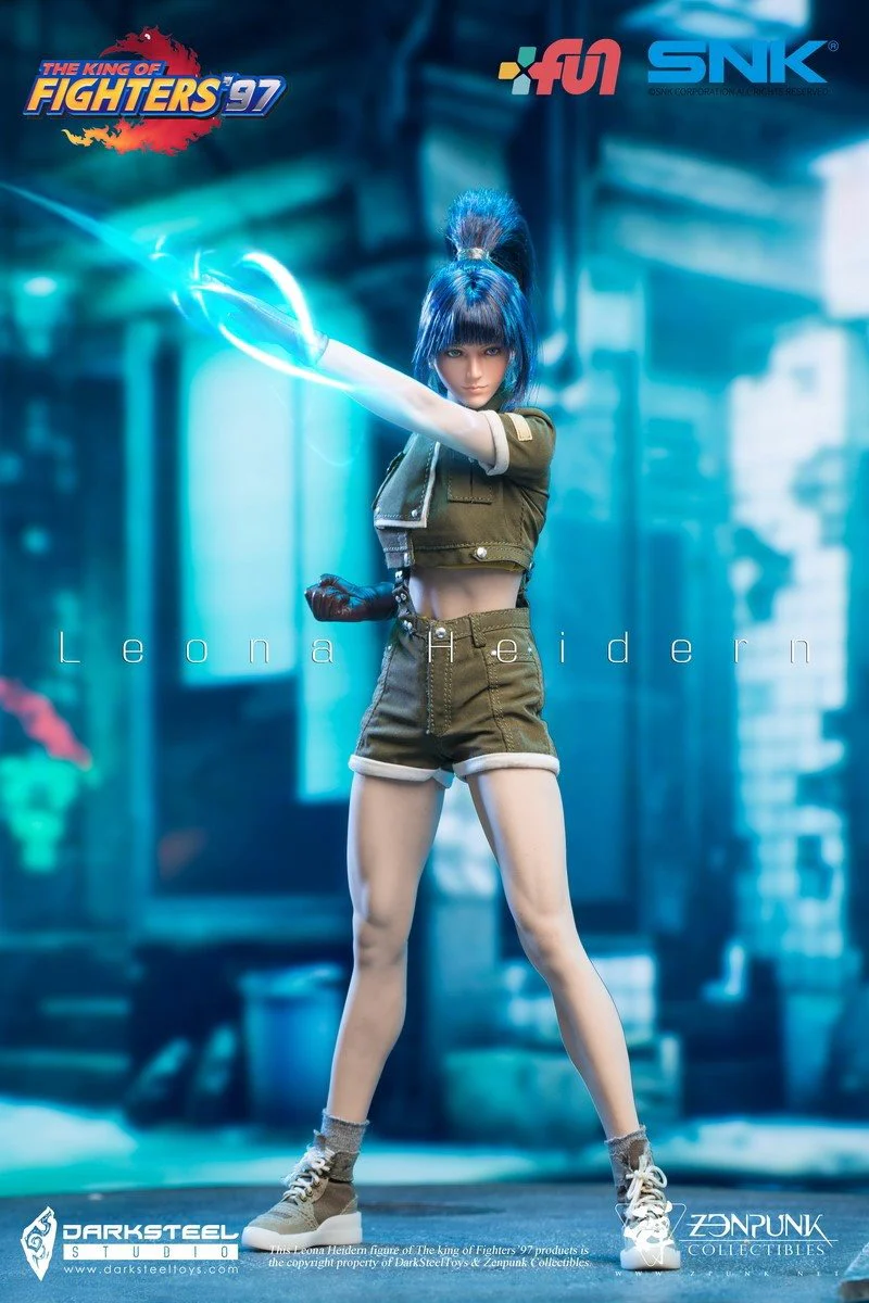 Pedido Figura Leona Heidern - SNK The King of Fighters 97 marca Darksteel Toys x ZenPunk DSA-001 escala 1/6 (BACK ORDER) - Image 8