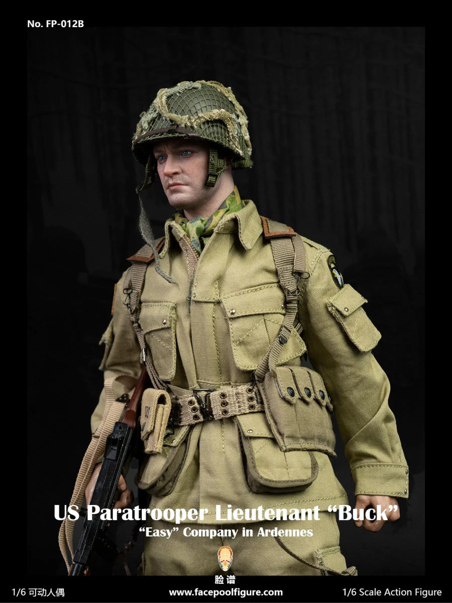 Pedido Figura Lieutenant “Buck” (Jumper Uniform) - US Paratrooper marca Facepoolfigure FP-012B escala 1/6 - Image 3