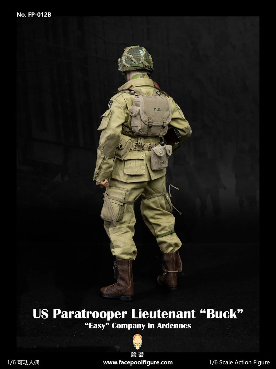 Pedido Figura Lieutenant “Buck” (Jumper Uniform) - US Paratrooper marca Facepoolfigure FP-012B escala 1/6 - Image 4