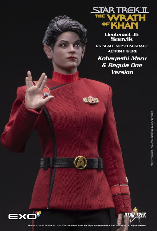 Pedido Figura Lieutenant Saavik (Kobayashi Maru version) - Star Trek: The Wrath of Khan marca EXO-6 EXO-01-047 escala 1/6 - Image 2