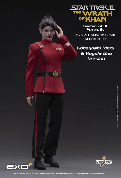 Pedido Figura Lieutenant Saavik (Kobayashi Maru version) - Star Trek: The Wrath of Khan marca EXO-6 EXO-01-047 escala 1/6 - Image 4
