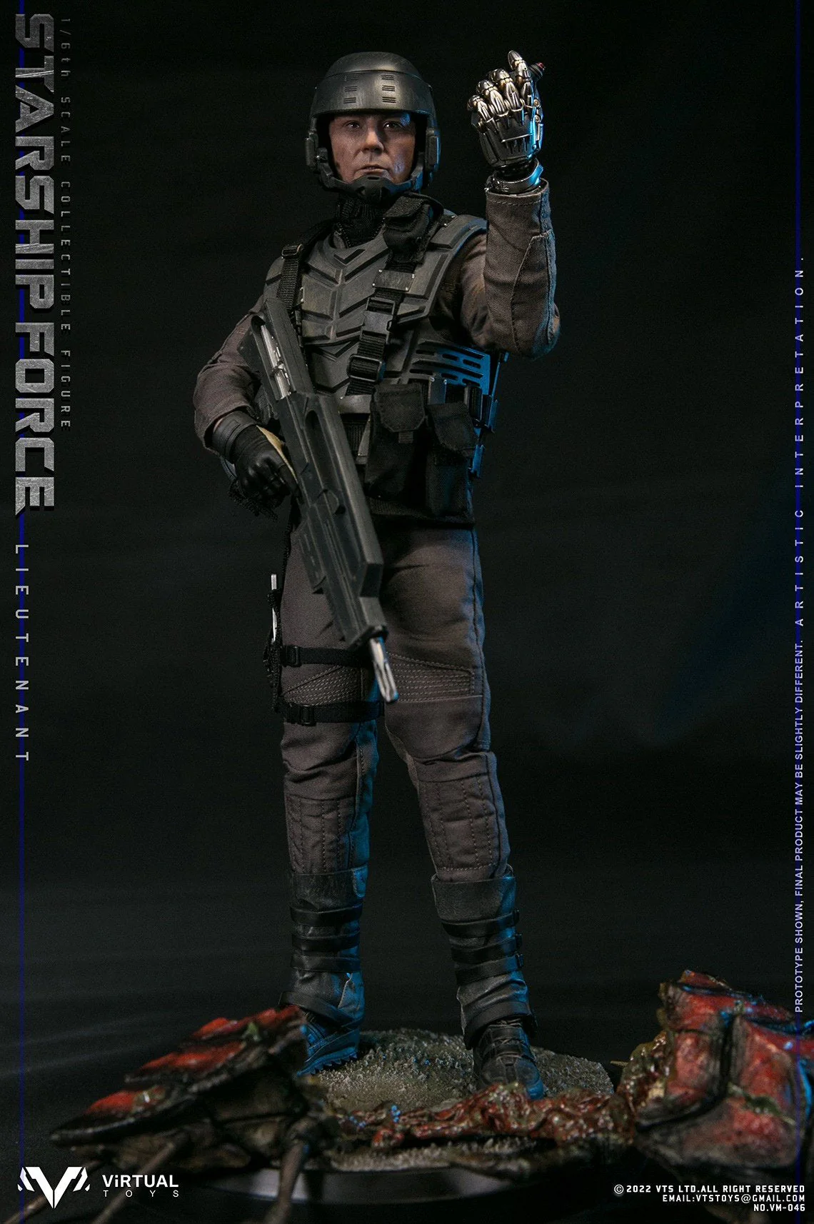Pedido Figura Lieutenant - Starship Force- marca VTS TOYS VM046 escala 1/6