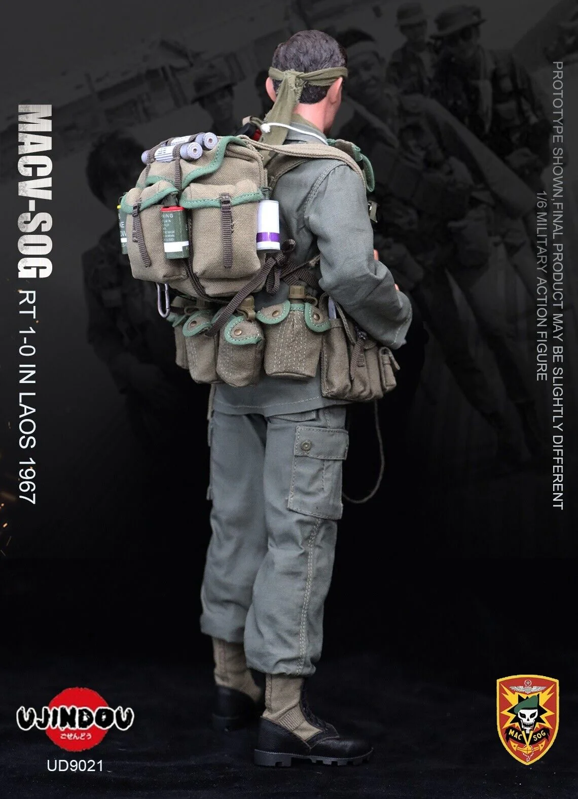 Pedido Figura MACV SOG Recon Team in Laos marca Ujindou UD9021 escala 1/6 - Image 14