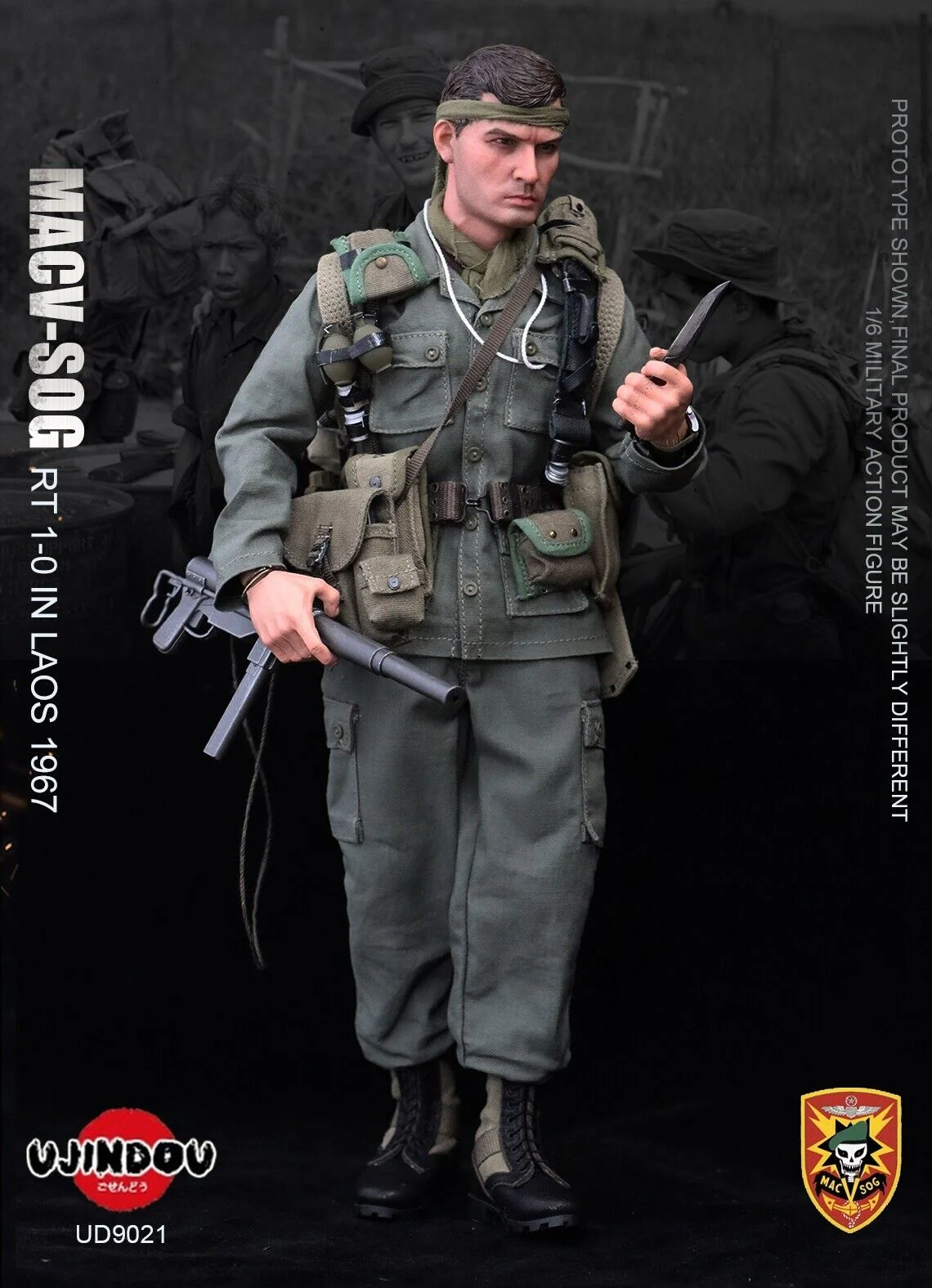 Pedido Figura MACV SOG Recon Team in Laos marca Ujindou UD9021 escala 1/6 - Image 15