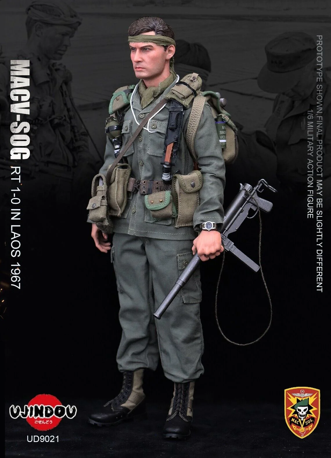Pedido Figura MACV SOG Recon Team in Laos marca Ujindou UD9021 escala 1/6 - Image 3