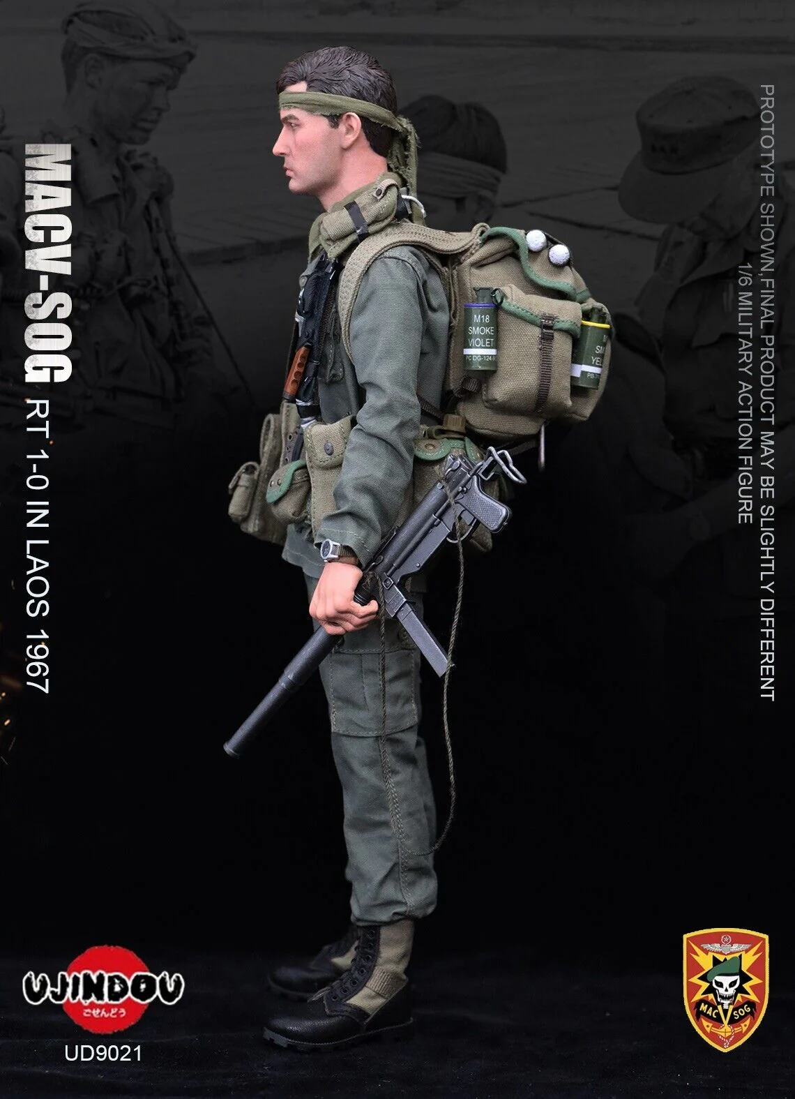 Pedido Figura MACV SOG Recon Team in Laos marca Ujindou UD9021 escala 1/6 - Image 5