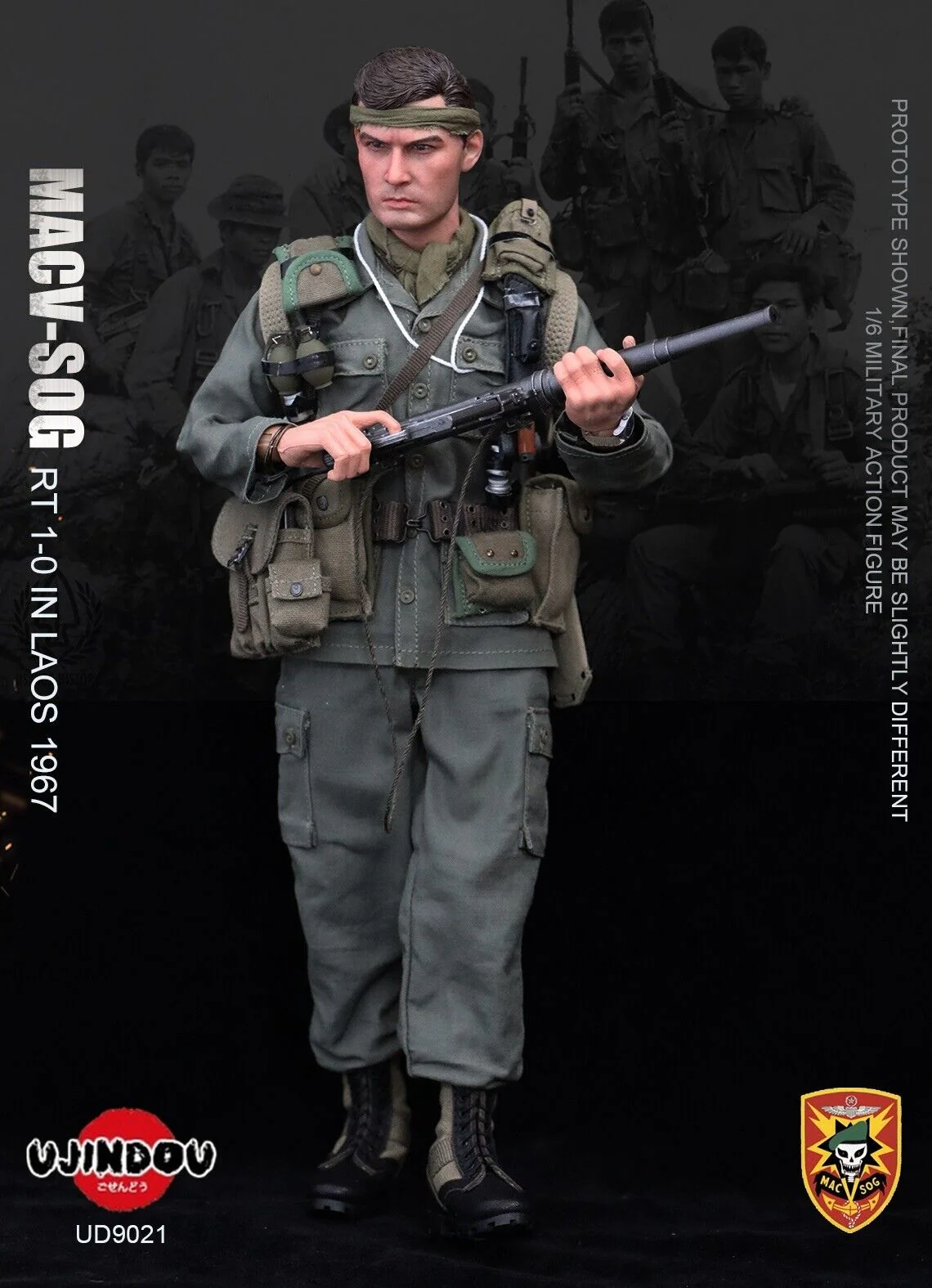 Pedido Figura MACV SOG Recon Team in Laos marca Ujindou UD9021 escala 1/6 - Image 8