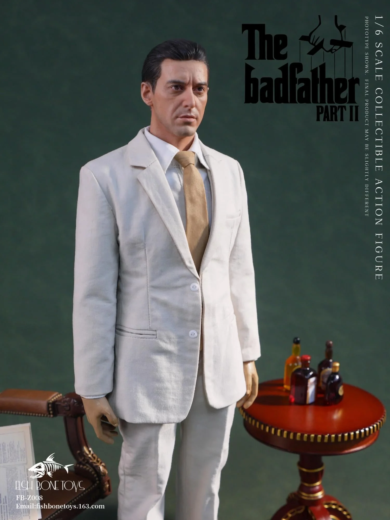 Pedido Figura Mafia Boss marca Fish Bone Toys FB-Z008 escala 1/6 - Image 2